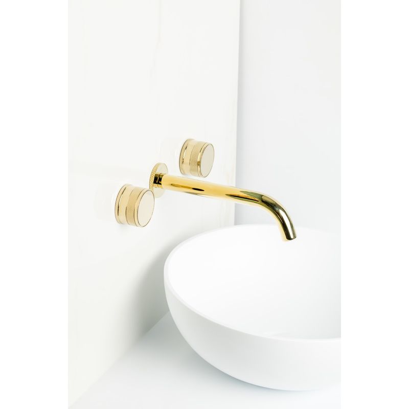 Смеситель скрытого монтажа для раковины BOHEME Prestige 152-2-G-PR Gold