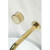 Смеситель скрытого монтажа для раковины BOHEME Prestige 152-2-G-PR Gold — 5