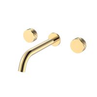 Смеситель скрытого монтажа для раковины BOHEME Stick Diamond 152-2-G.1 Gold — 1