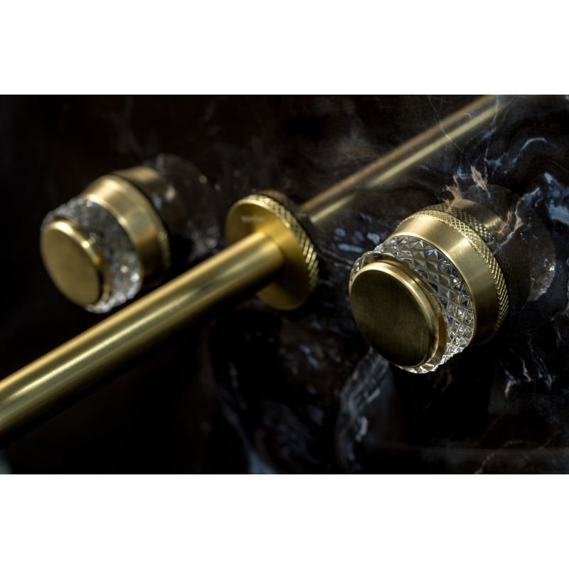 Смеситель скрытого монтажа для раковины BOHEME Aura 152-2-MG-A Matt Gold