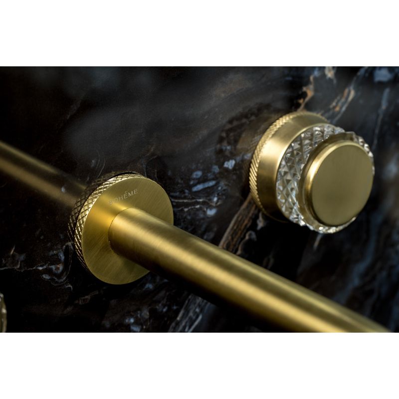 Смеситель скрытого монтажа для раковины BOHEME Aura 152-2-MG-A Matt Gold