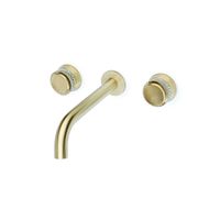 Смеситель скрытого монтажа для раковины BOHEME Aura 152-2-MG-A Matt Gold — 1