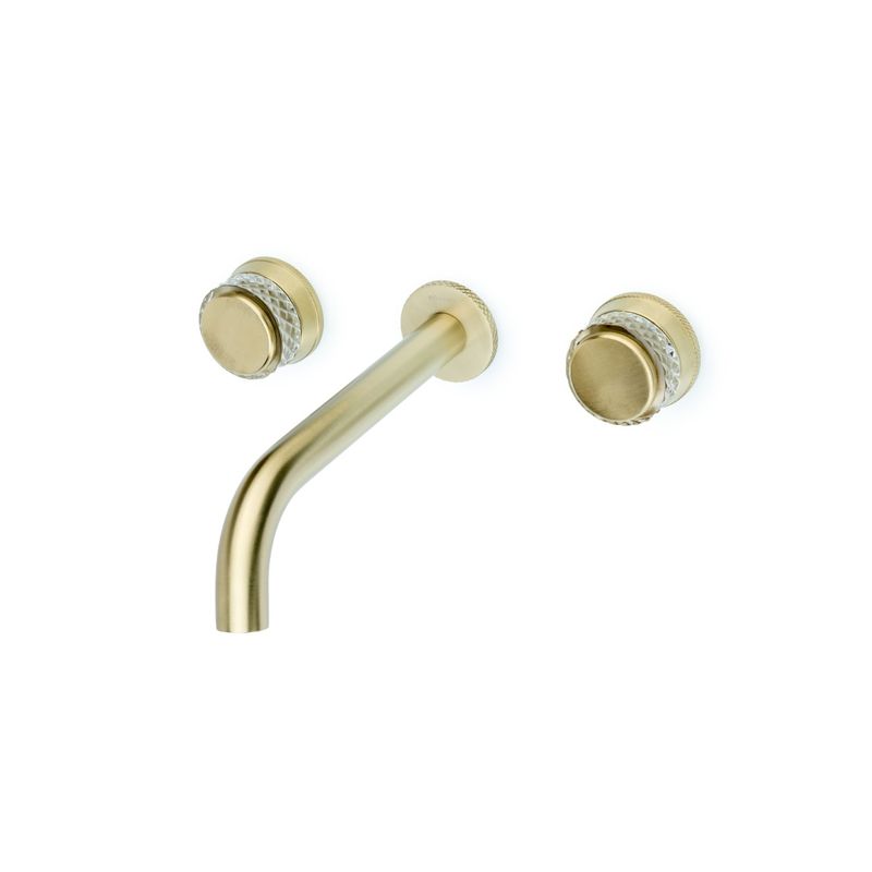 Смеситель скрытого монтажа для раковины BOHEME Aura 152-2-MG-A Matt Gold