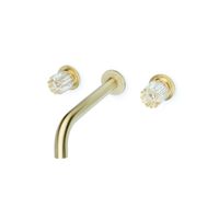 Смеситель скрытого монтажа для раковины BOHEME Elegante 152-2-MG-EL Matt Gold — 1