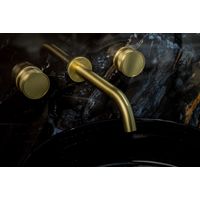 Смеситель скрытого монтажа для раковины BOHEME Prestige 152-2-MG-PR Matt Gold — 3