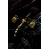 Смеситель скрытого монтажа для раковины BOHEME Prestige 152-2-MG-PR Matt Gold — 5