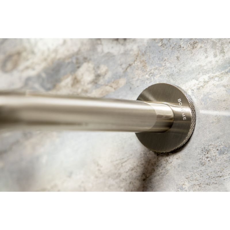 Смеситель скрытого монтажа для раковины BOHEME Prestige 152-2-NB-PR Nickel Brush