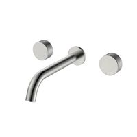 Смеситель скрытого монтажа для раковины BOHEME Stick Spirale 152-2-NB.4 Nickel Brush — 1