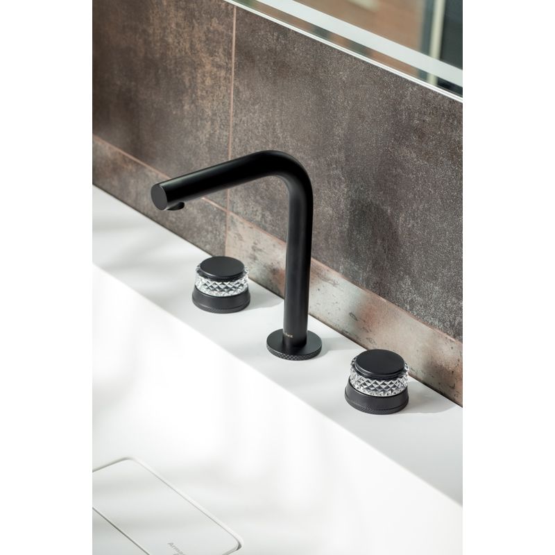 Смеситель скрытого монтажа для раковины BOHEME Aura 152-B-A Black