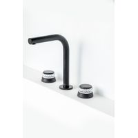 Смеситель скрытого монтажа для раковины BOHEME Aura 152-B-A Black — 1