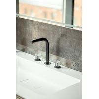 Смеситель скрытого монтажа для раковины BOHEME Elegante 152-B-EL Black — 3