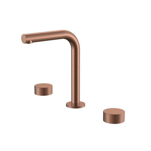 Смеситель скрытого монтажа для раковины BOHEME Stick Spirale 152-CB.4 Copper Brushed
