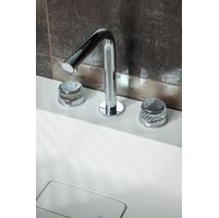 Смеситель скрытого монтажа для раковины BOHEME Aura 152-CR-A Chrome — 4