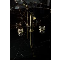 Смеситель скрытого монтажа для раковины BOHEME Aura 152-G-A Gold — 3