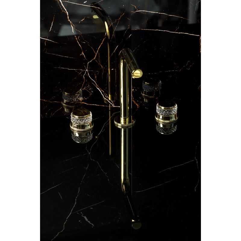Смеситель скрытого монтажа для раковины BOHEME Aura 152-G-A Gold