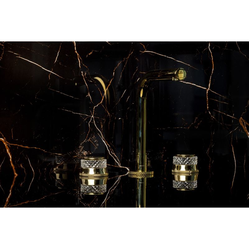 Смеситель скрытого монтажа для раковины BOHEME Aura 152-G-A Gold