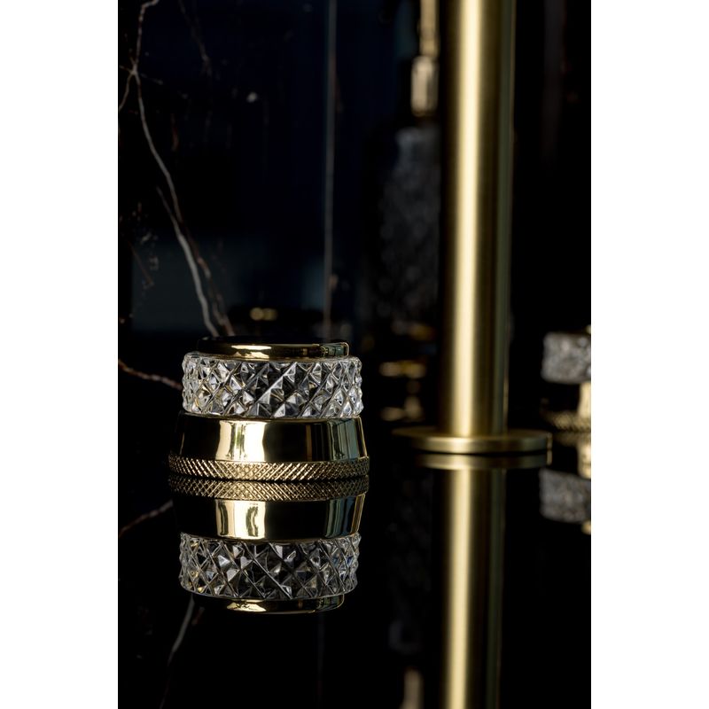 Смеситель скрытого монтажа для раковины BOHEME Aura 152-G-A Gold