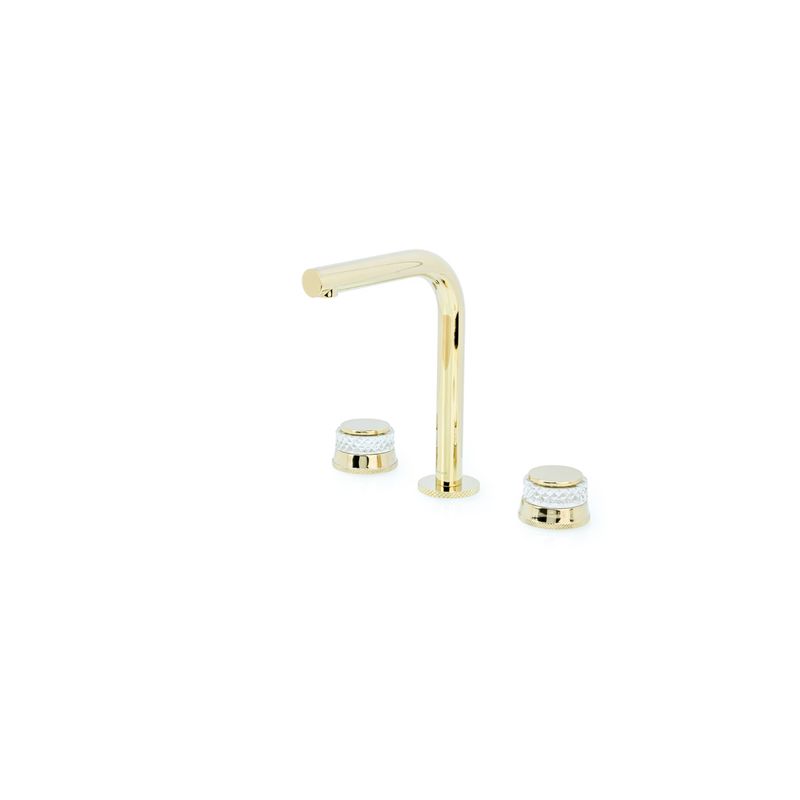 Смеситель скрытого монтажа для раковины BOHEME Aura 152-G-A Gold