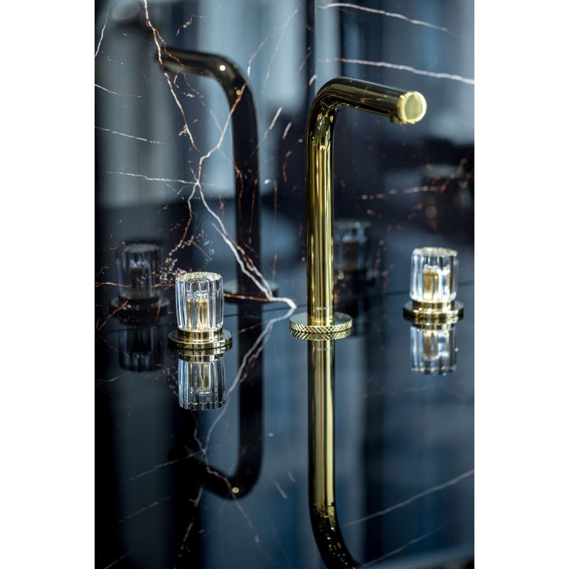 Смеситель скрытого монтажа для раковины BOHEME Elegante 152-G-EL Gold
