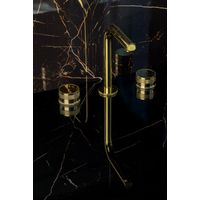 Смеситель скрытого монтажа для раковины BOHEME Prestige 152-G-PR Gold — 3