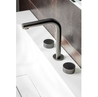 Смеситель скрытого монтажа для раковины BOHEME Stick Touch 152-GM.2 Gun Metal — 3