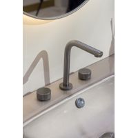 Смеситель скрытого монтажа для раковины BOHEME Stick Linea 152-GM.3 Gun Metal — 3