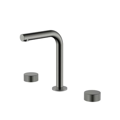 Смеситель скрытого монтажа для раковины BOHEME Stick Linea 152-GM.3 Gun Metal
