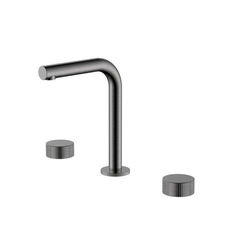 Смеситель скрытого монтажа для раковины BOHEME Stick Linea 152-GM.3 Gun Metal