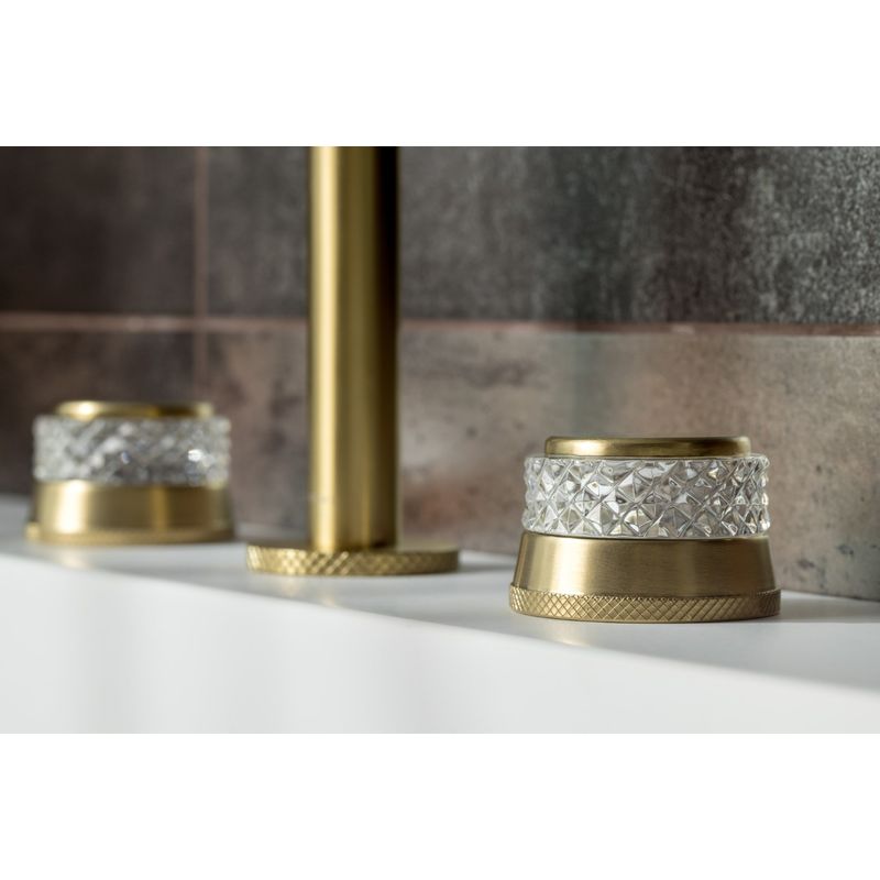Смеситель скрытого монтажа для раковины BOHEME Aura на 152-MG-A Matt Gold