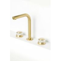 Смеситель скрытого монтажа для раковины BOHEME Aura на 152-MG-A Matt Gold — 1
