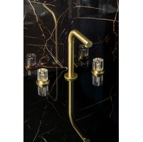 Смеситель скрытого монтажа для раковины BOHEME Elegante 152-MG-EL Matt Gold — 3