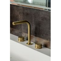 Смеситель скрытого монтажа для раковины BOHEME Prestige 152-MG-PR Matt Gold — 3