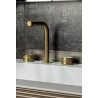 Смеситель скрытого монтажа для раковины BOHEME Prestige 152-MG-PR Matt Gold — 6