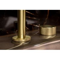 Смеситель скрытого монтажа для раковины BOHEME Stick Touch 152-MG.2 Matt Gold — 4