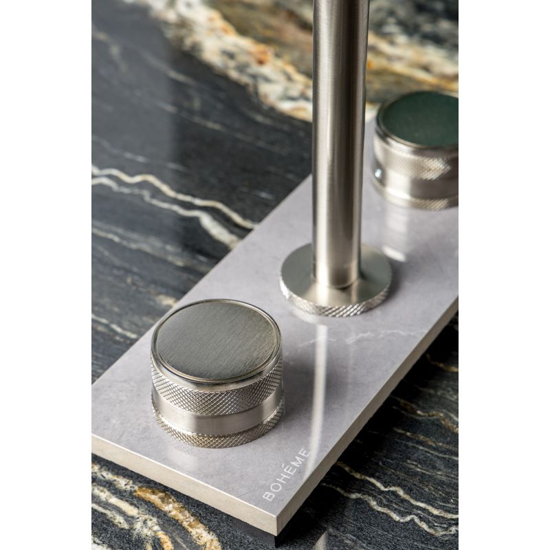 Смеситель скрытого монтажа для раковины BOHEME Prestige 152-NB-PR Nickel Brush
