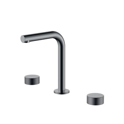 Смеситель скрытого монтажа для раковины BOHEME Stick Touch 152-SGM.2 Shine Gun Metal