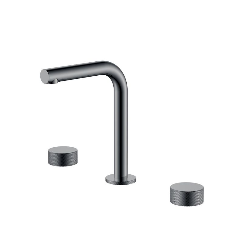 Смеситель скрытого монтажа для раковины BOHEME Stick Touch 152-SGM.2 Shine Gun Metal