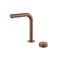 Смеситель скрытого монтажа для раковины BOHEME Tech 158-BRB автоматический Brushed Bronze — 1