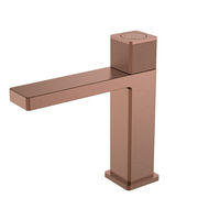 Смеситель для раковины BOHEME Quad 159-BRB автоматический Brushed Bronze — 1