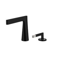 Смеситель скрытого монтажа для раковины BOHEME Duo 161-B Black — 1