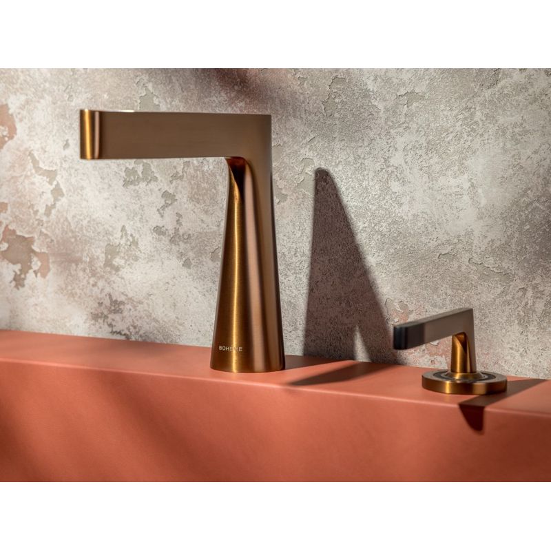 Смеситель скрытого монтажа для раковины BOHEME Duo 161-CB Copper Brushed
