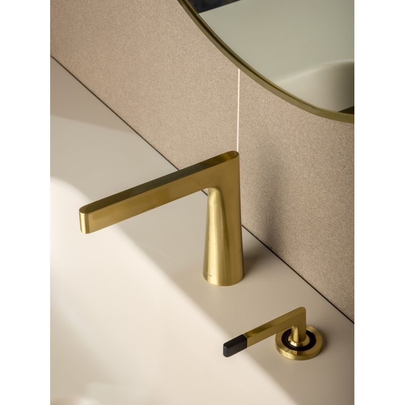 Смеситель скрытого монтажа для раковины BOHEME Duo 161-MG Matt Gold