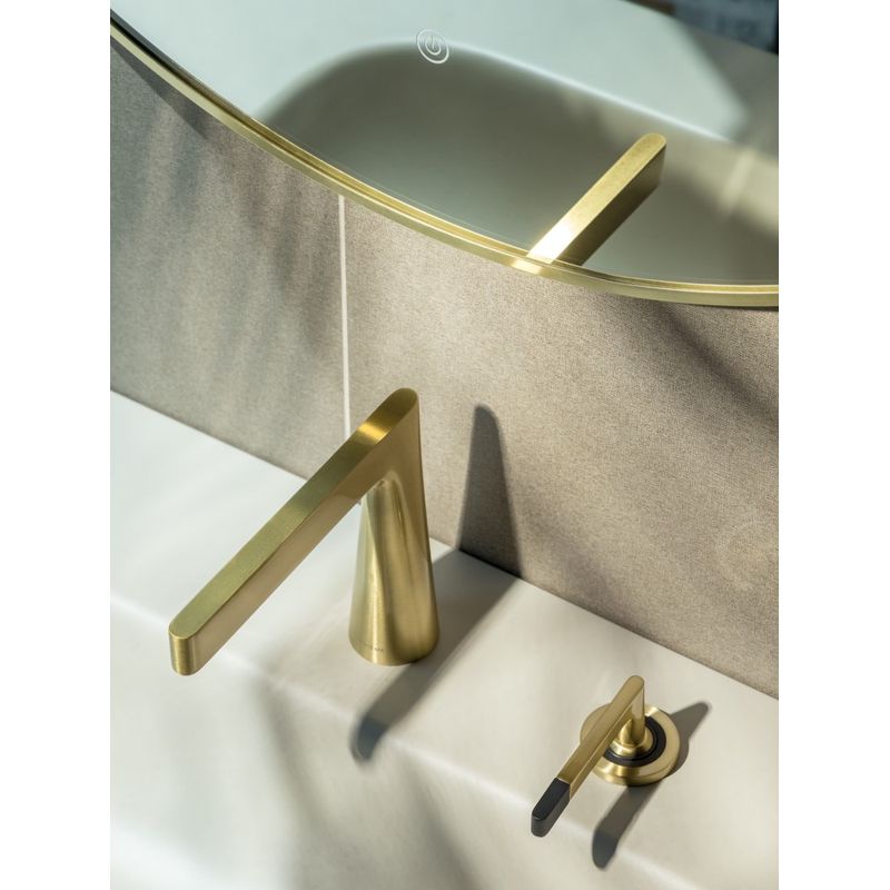 Смеситель скрытого монтажа для раковины BOHEME Duo 161-MG Matt Gold