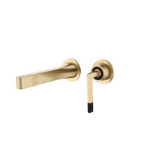 Смеситель скрытого монтажа для раковины BOHEME Duo 165-MG Matt Gold — 1