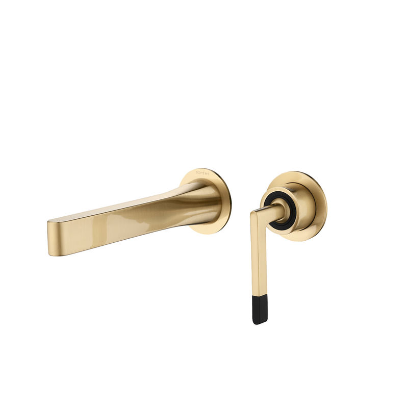 Смеситель скрытого монтажа для раковины BOHEME Duo 165-MG Matt Gold