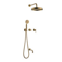 Душевая система скрытого монтажа BOHEME Eterna 174-2-BR Bronze — 1