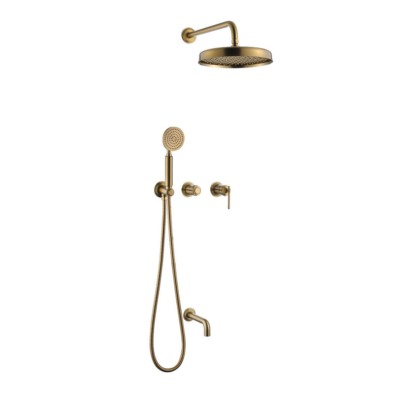 Душевая система скрытого монтажа BOHEME Eterna 174-2-BR Bronze