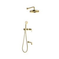 Душевая система скрытого монтажа BOHEME Eterna 174-2-G Gold — 1