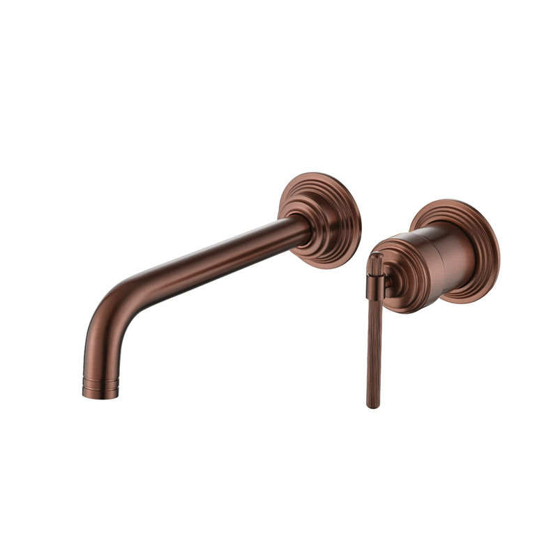 Смеситель скрытого монтажа для раковины BOHEME Eterna 175-CB Copper Brushed