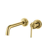 Смеситель скрытого монтажа для раковины BOHEME Eterna 175-G Gold — 1